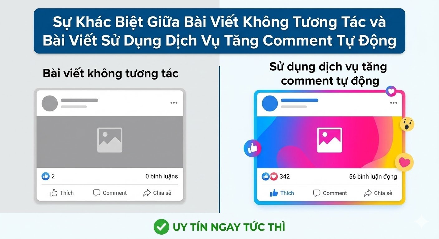 dịch vụ tăng comment tự động uy tín